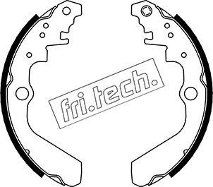 Fri.Tech. 1111.247 - Комплект гальм, барабанний механізм autozip.com.ua