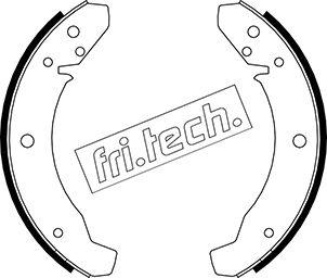 Fri.Tech. 1124.247 - Комплект гальм, барабанний механізм autozip.com.ua