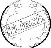 Fri.Tech. 1253.660 - Комплект гальм, барабанний механізм autozip.com.ua
