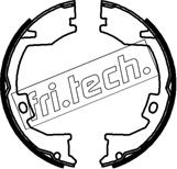 Fri.Tech. 1253.762 - Комплект гальм, ручник, парковка autozip.com.ua