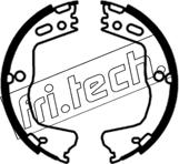 Fri.Tech. 1253.700 - Комплект гальм, ручник, парковка autozip.com.ua