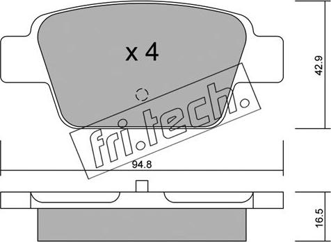 Jurid 573212D - Гальмівні колодки, дискові гальма autozip.com.ua