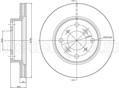 Protechnic PRD2356 - Гальмівний диск autozip.com.ua