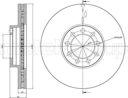 Brembo 09976214 - Гальмівний диск autozip.com.ua