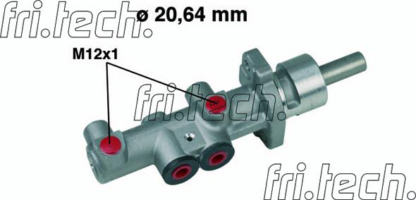 Fri.Tech. PF463 - Головний гальмівний циліндр autozip.com.ua