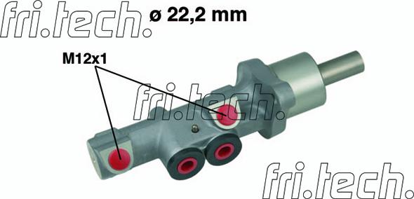 Fri.Tech. PF647 - Головний гальмівний циліндр autozip.com.ua