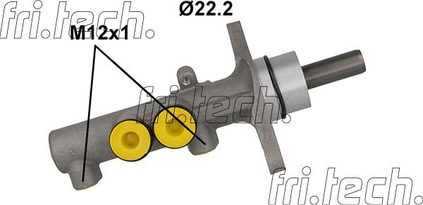 Fri.Tech. PF1186 - Головний гальмівний циліндр autozip.com.ua