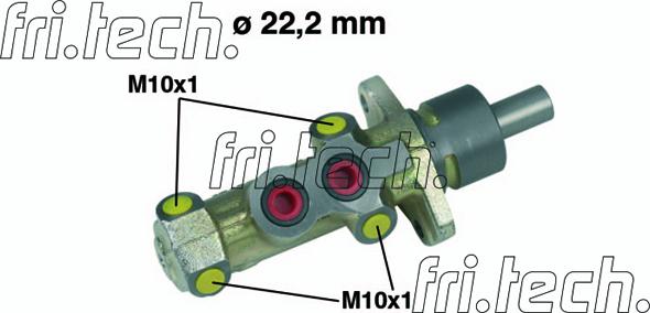 Fri.Tech. PF202 - Головний гальмівний циліндр autozip.com.ua