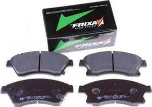 Frixa FPD17 - Комплектуючі, колодки дискового гальма autozip.com.ua