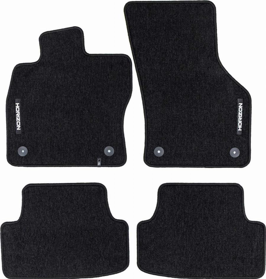 Frogum HR447660 - Комплект килимків autozip.com.ua