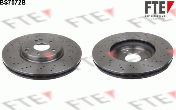 FTE 9081252 - Гальмівний диск autozip.com.ua