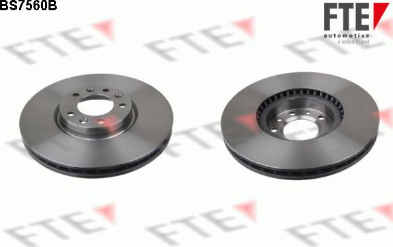 FTE 9081216 - Гальмівний диск autozip.com.ua