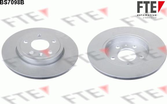 FTE BS7098B - Гальмівний диск autozip.com.ua