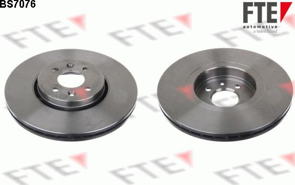 FTE BS7076 - Гальмівний диск autozip.com.ua
