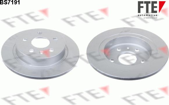 FTE 9072101 - Гальмівний диск autozip.com.ua