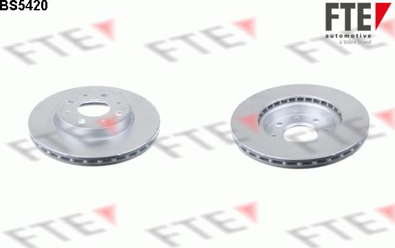 FTE BS5420 - Гальмівний диск autozip.com.ua
