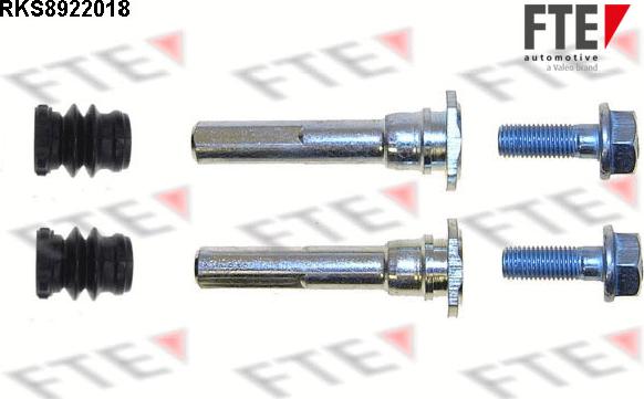 FTE 9334239 - Напрямна гільза, корпус скоби гальма autozip.com.ua