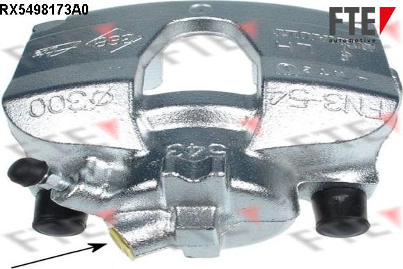 FTE 9291675 - Гальмівний супорт autozip.com.ua