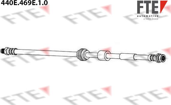 FTE 9240630 - Гальмівний шланг autozip.com.ua