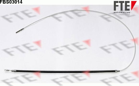 FTE FBS03014 - Трос, гальмівна система autozip.com.ua