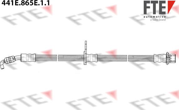 FTE 9240635 - Гальмівний шланг autozip.com.ua