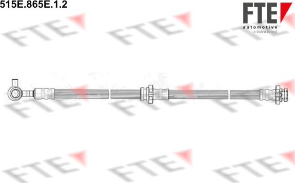 FTE 515E.865E.1.2 - Гальмівний шланг autozip.com.ua