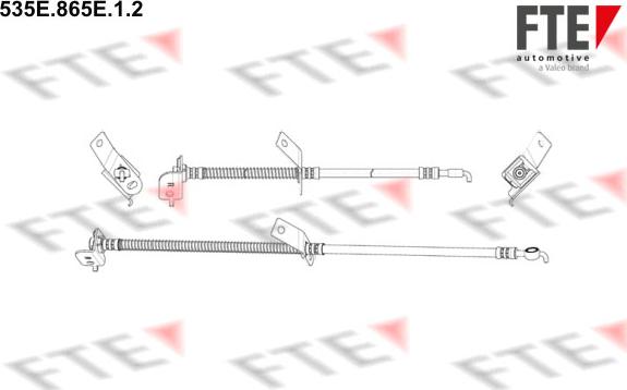 FTE 535E.865E.1.2 - Гальмівний шланг autozip.com.ua