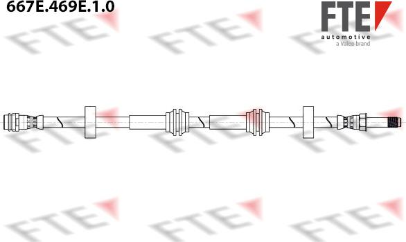 FTE 667E.469E.1.0 - Гальмівний шланг autozip.com.ua