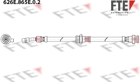 FTE 626E.865E.0.2 - Гальмівний шланг autozip.com.ua