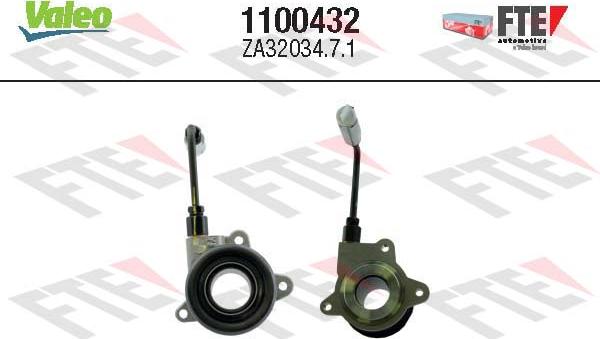 FTE 1100432 - Центральний вимикач, система зчеплення autozip.com.ua
