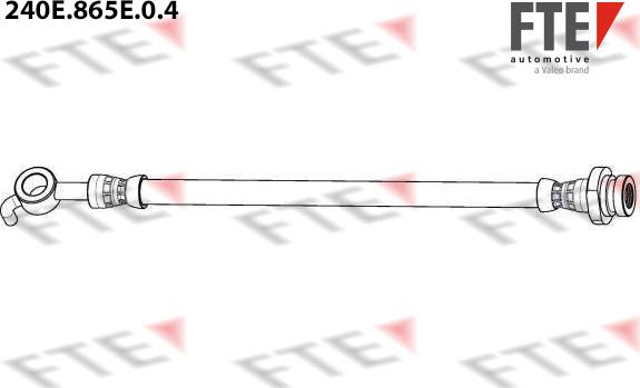 FTE 240E.865E.0.4 - Гальмівний шланг autozip.com.ua