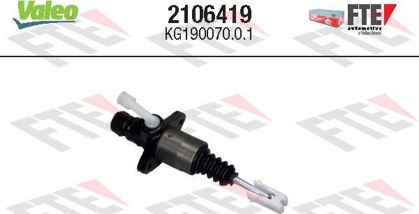 FTE 2106419 - Головний циліндр, система зчеплення autozip.com.ua