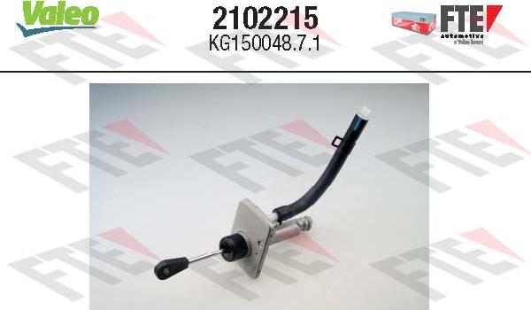 FTE 2102215 - Головний циліндр, система зчеплення autozip.com.ua