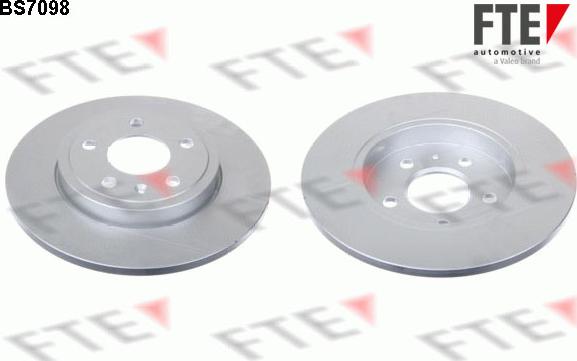 FTE BS7098 - Гальмівний диск autozip.com.ua