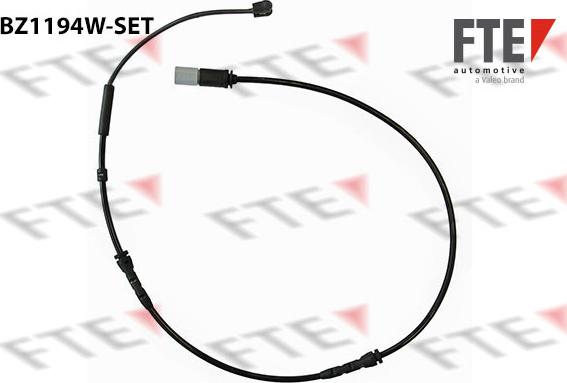 FTE BZ1194W-SET - Сигналізатор, знос гальмівних колодок autozip.com.ua