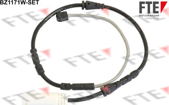 FTE BZ1171W-SET - Сигналізатор, знос гальмівних колодок autozip.com.ua