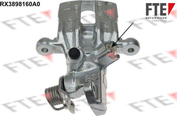 FTE RX3898160A0 - Гальмівний супорт autozip.com.ua