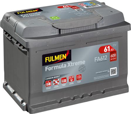 Fulmen FA612 - Стартерна акумуляторна батарея, АКБ autozip.com.ua