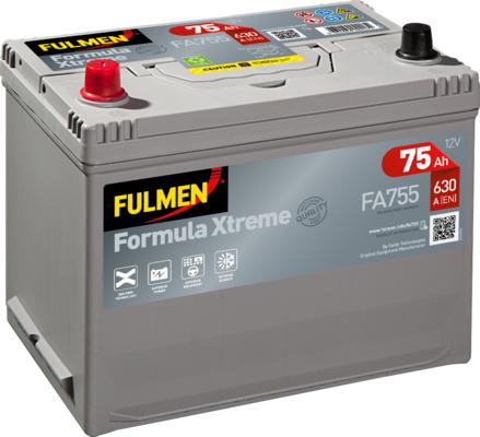 Fulmen FA755 - Стартерна акумуляторна батарея, АКБ autozip.com.ua
