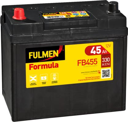 Fulmen FB455 - Стартерна акумуляторна батарея, АКБ autozip.com.ua