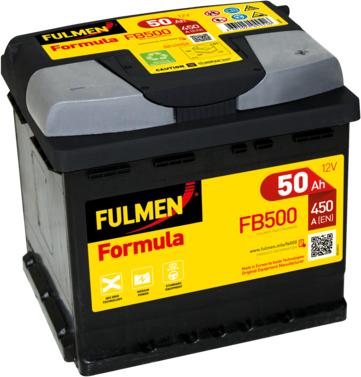 Fulmen FB500 - Стартерна акумуляторна батарея, АКБ autozip.com.ua