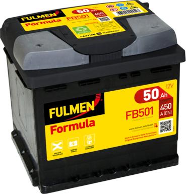 Fulmen FB501 - Стартерна акумуляторна батарея, АКБ autozip.com.ua