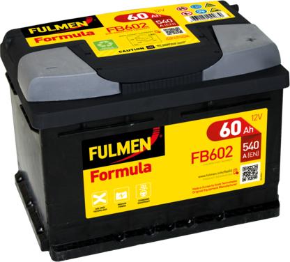 Fulmen FB602 - Стартерна акумуляторна батарея, АКБ autozip.com.ua