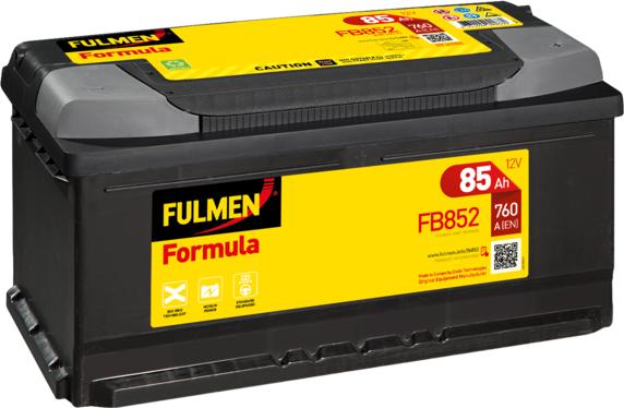 Fulmen FB852 - Стартерна акумуляторна батарея, АКБ autozip.com.ua