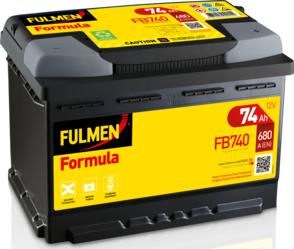 Fulmen FB740 - Стартерна акумуляторна батарея, АКБ autozip.com.ua