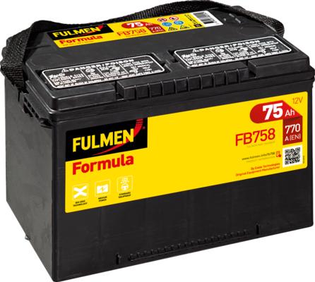 Fulmen FB708 - Стартерна акумуляторна батарея, АКБ autozip.com.ua