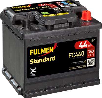 Fulmen FC440 - Стартерна акумуляторна батарея, АКБ autozip.com.ua