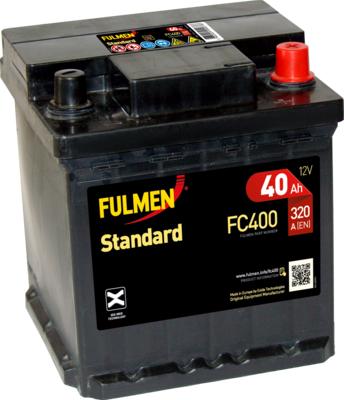 Fulmen FC400 - Стартерна акумуляторна батарея, АКБ autozip.com.ua
