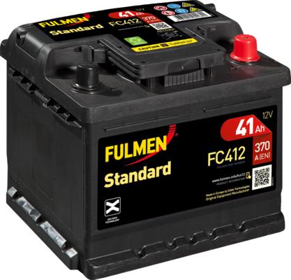Fulmen FC412 - Стартерна акумуляторна батарея, АКБ autozip.com.ua