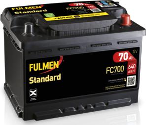 Fulmen FC700 - Стартерна акумуляторна батарея, АКБ autozip.com.ua
